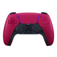 Mando PS5 Dualsense, batería recargable integrada, micrófono integrado, rojo